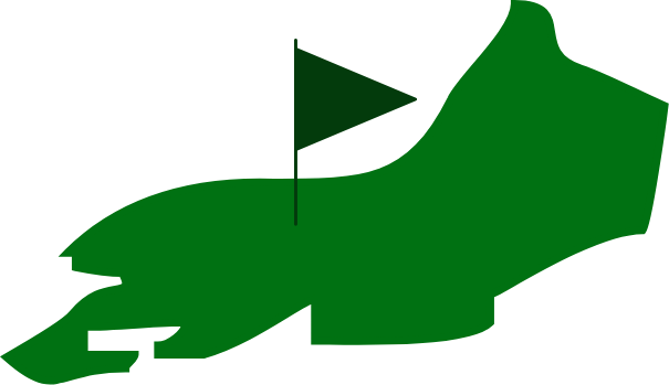 Mapa com uma bandeira